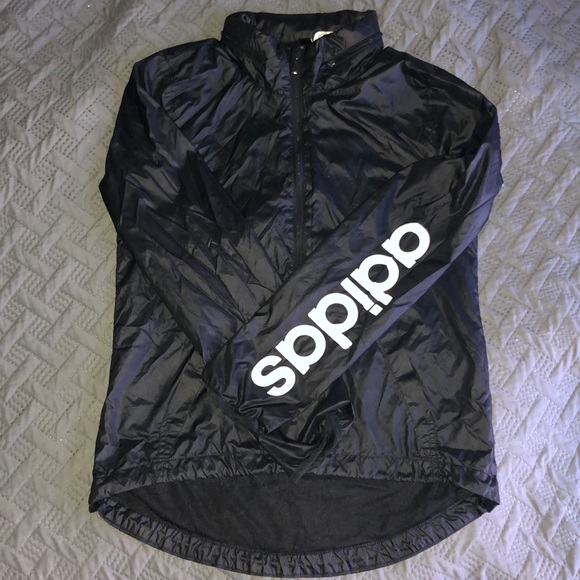 adidas Tops - Adidas Lightweight Full Zip Windbreaker Jacket